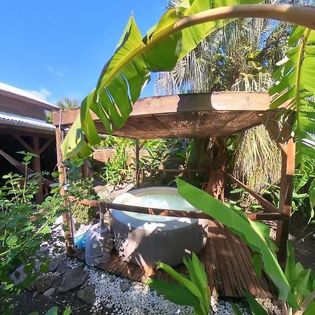 Kaz Creole Aventure Tropicale Insolite, Fibre, Jardin Et Jacuzzi Prives Сен-Франсуа Экстерьер фото